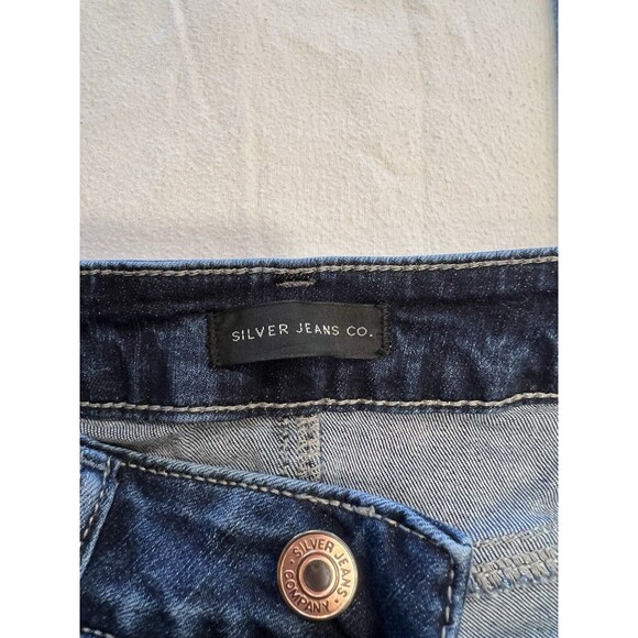 Silver Jeans Women’s Size 29/23 1/2 Suki Capri - Picture 3 of 10